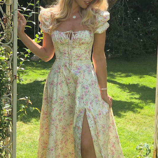 Fransız Backless Elbise