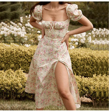 Fransız Backless Elbise