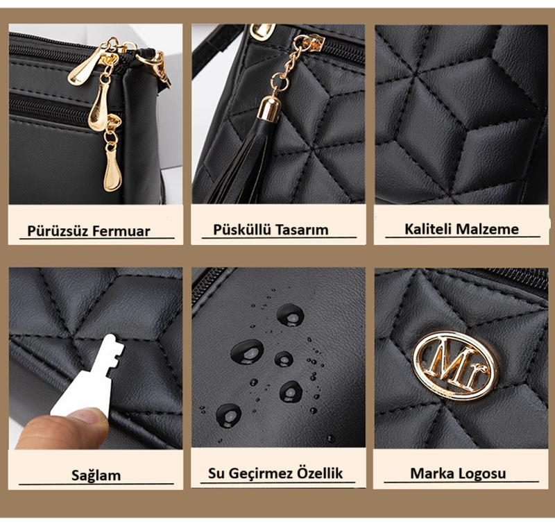 Diamond Crossbody Çanta