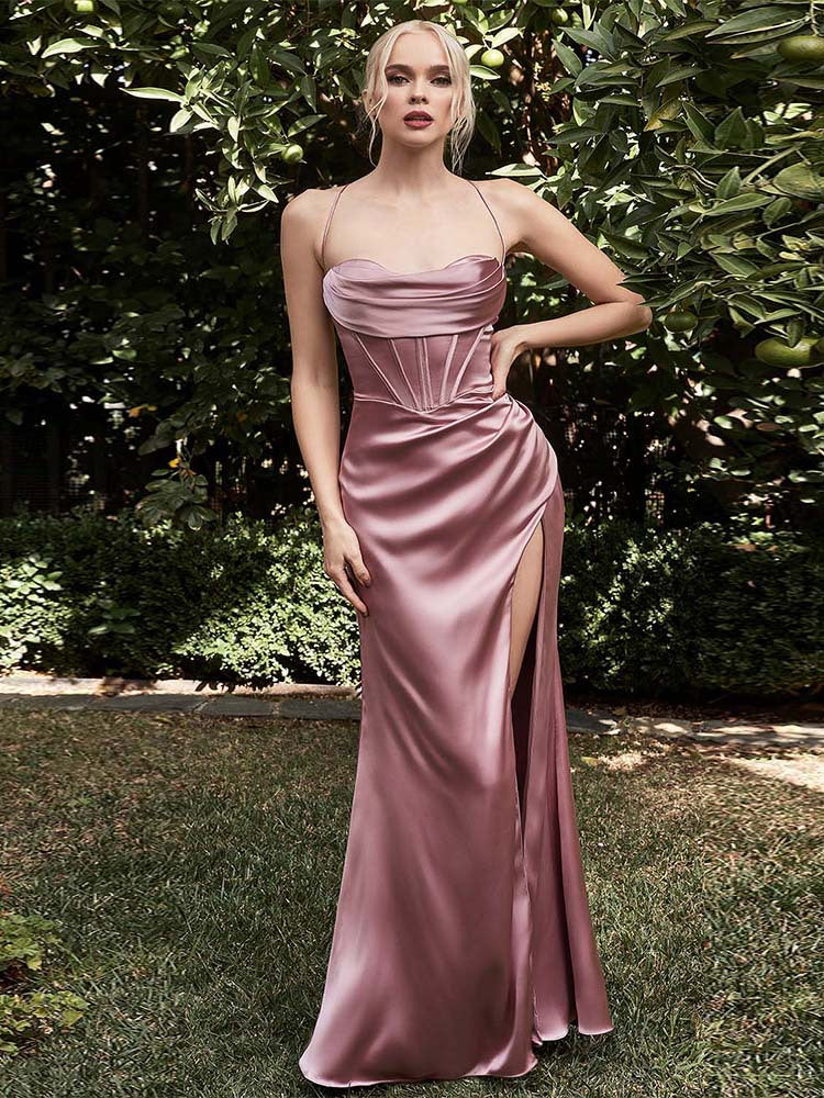 Backless Uzun Zarif Abiyeler