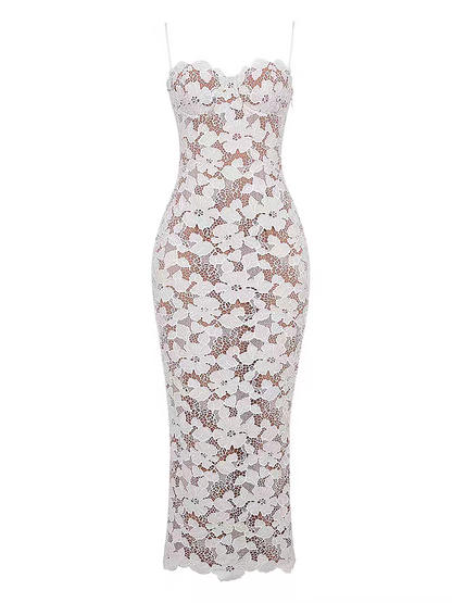 Beyaz Elegance Elbise