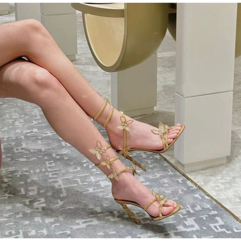 Crystal Kelebek Ayakkabılar