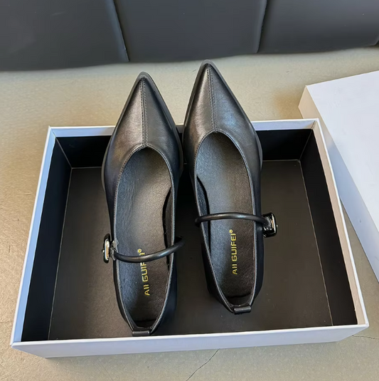 Zarif Sivri Burun Loafer'lar
