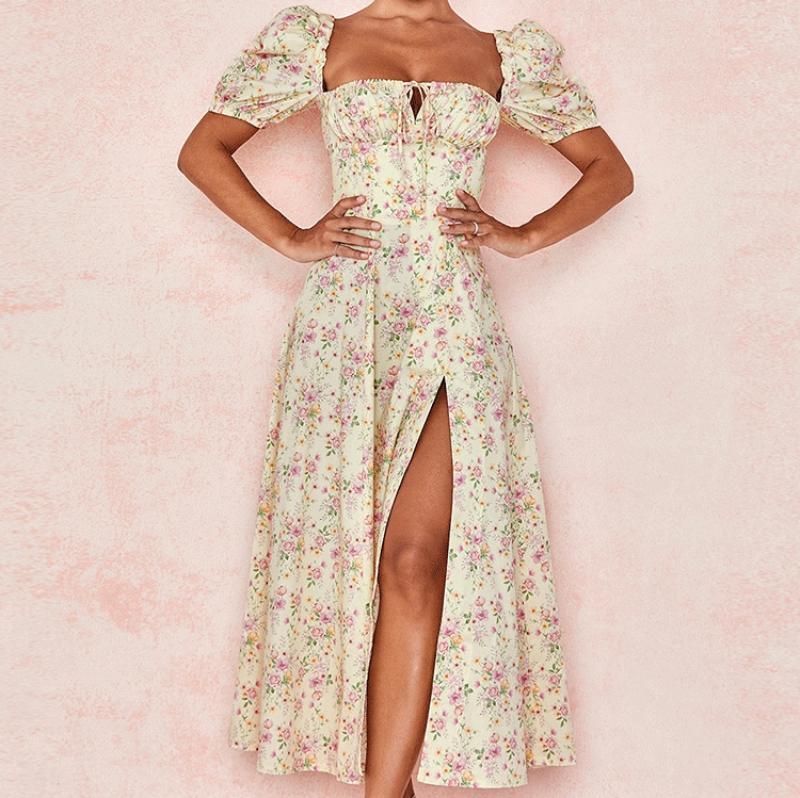 Fransız Backless Elbise