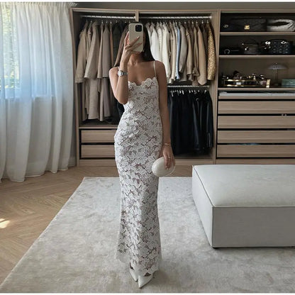 Beyaz Elegance Elbise